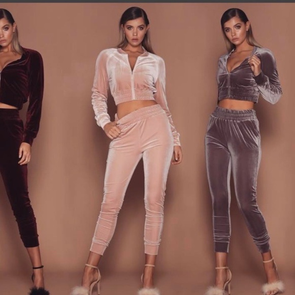 Meshki Velvet Tracksuit